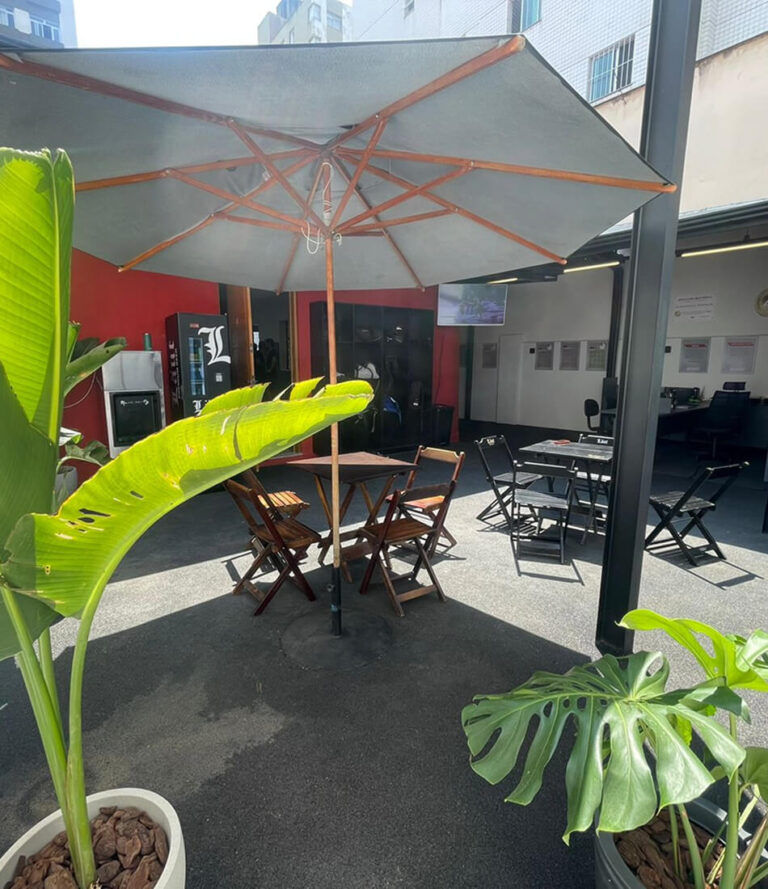 área de lazer gracie barra santa efigênia